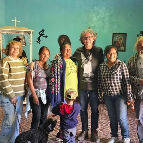 Primera reunión del ISC con autoridades tradicionales Pimas en la sierra de Sonora.