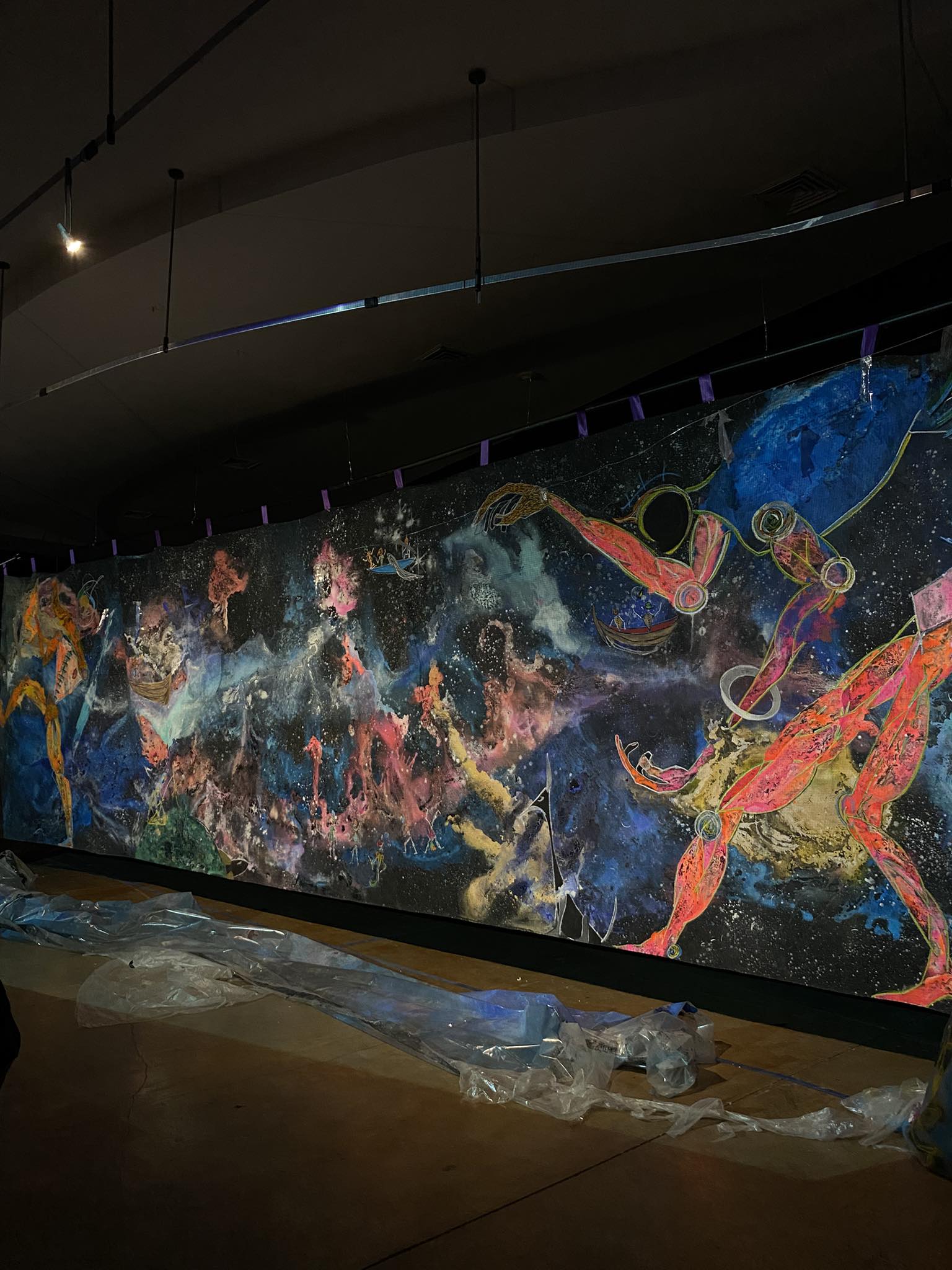 El arte de esperar: se devela obra oculta en Lengua de Fuego