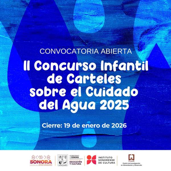 Consulta las bases para participar en el II Concurso Infantil de Carteles sobre el Cuidado del Agua 2025