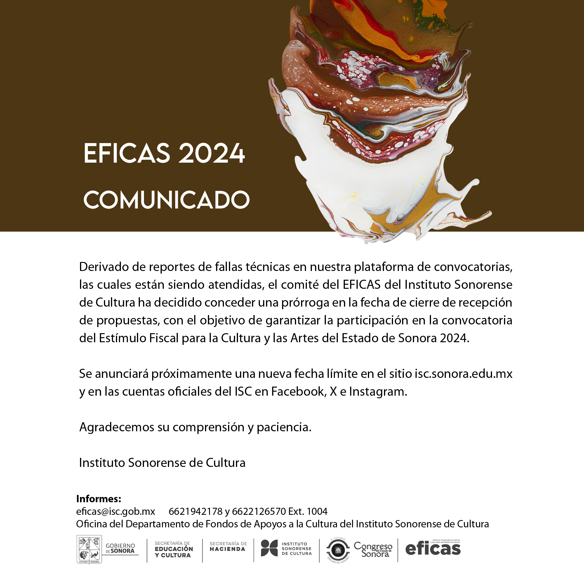 Comunicado EFICAS